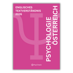Psychologie Österreich Aufnahmetest  2026 - Englisches Textverständnis